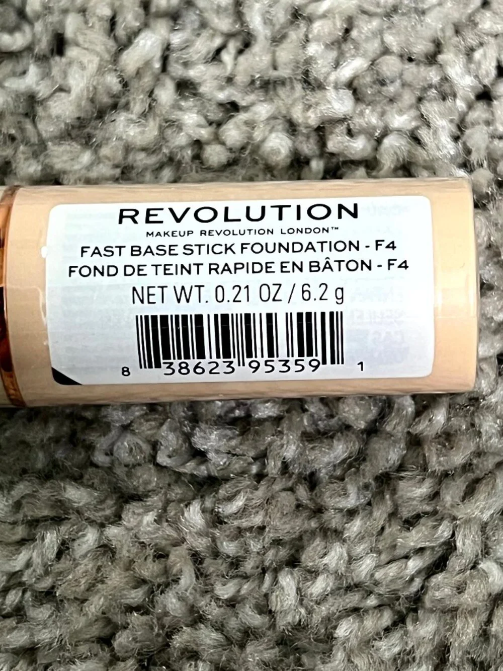 Makeup Revolution Beauty Fast Base Stick Foundation F4 3 Pack
